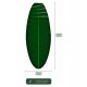 Trilho Para Mesa Folha 105 x 47cm Verde Mimo Style